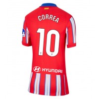 Dámy Fotbalový dres Atletico Madrid Angel Correa #10 2024-25 Domácí Krátký Rukáv